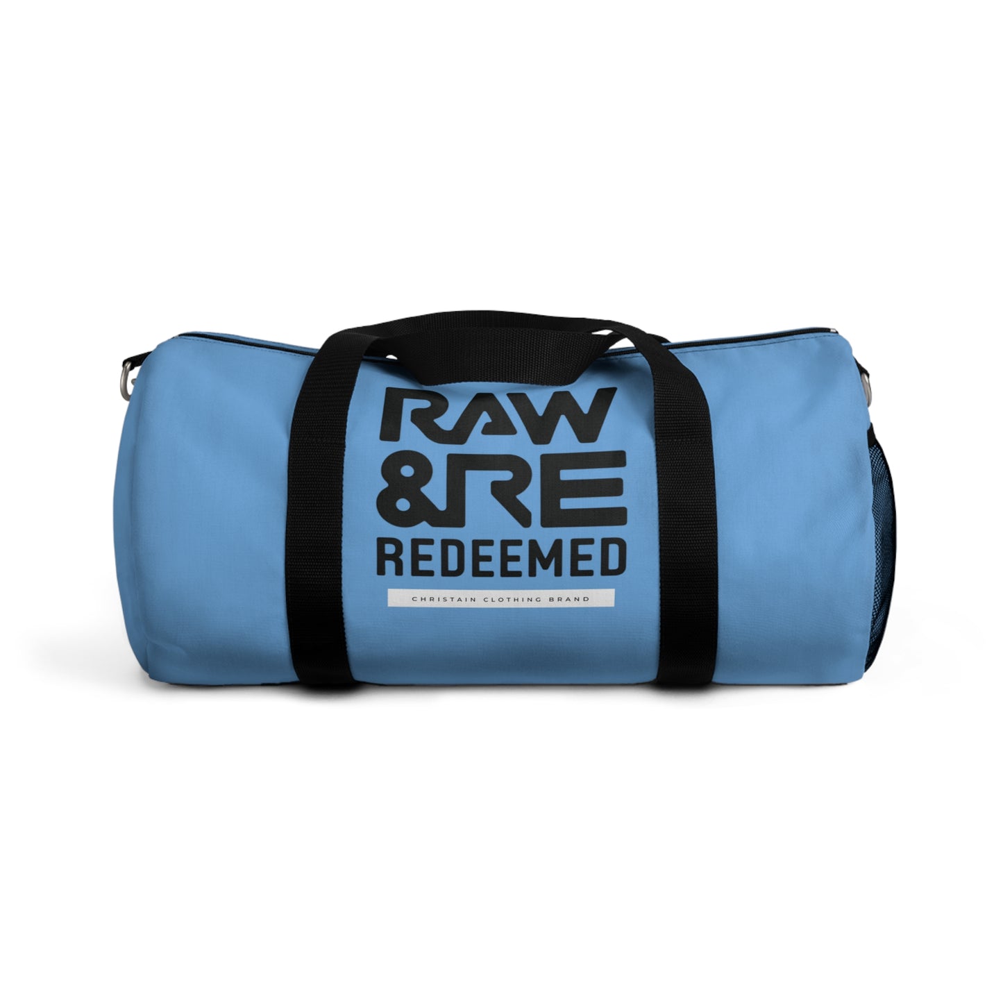 The Raw & Redeemed Blue Duffel Bag