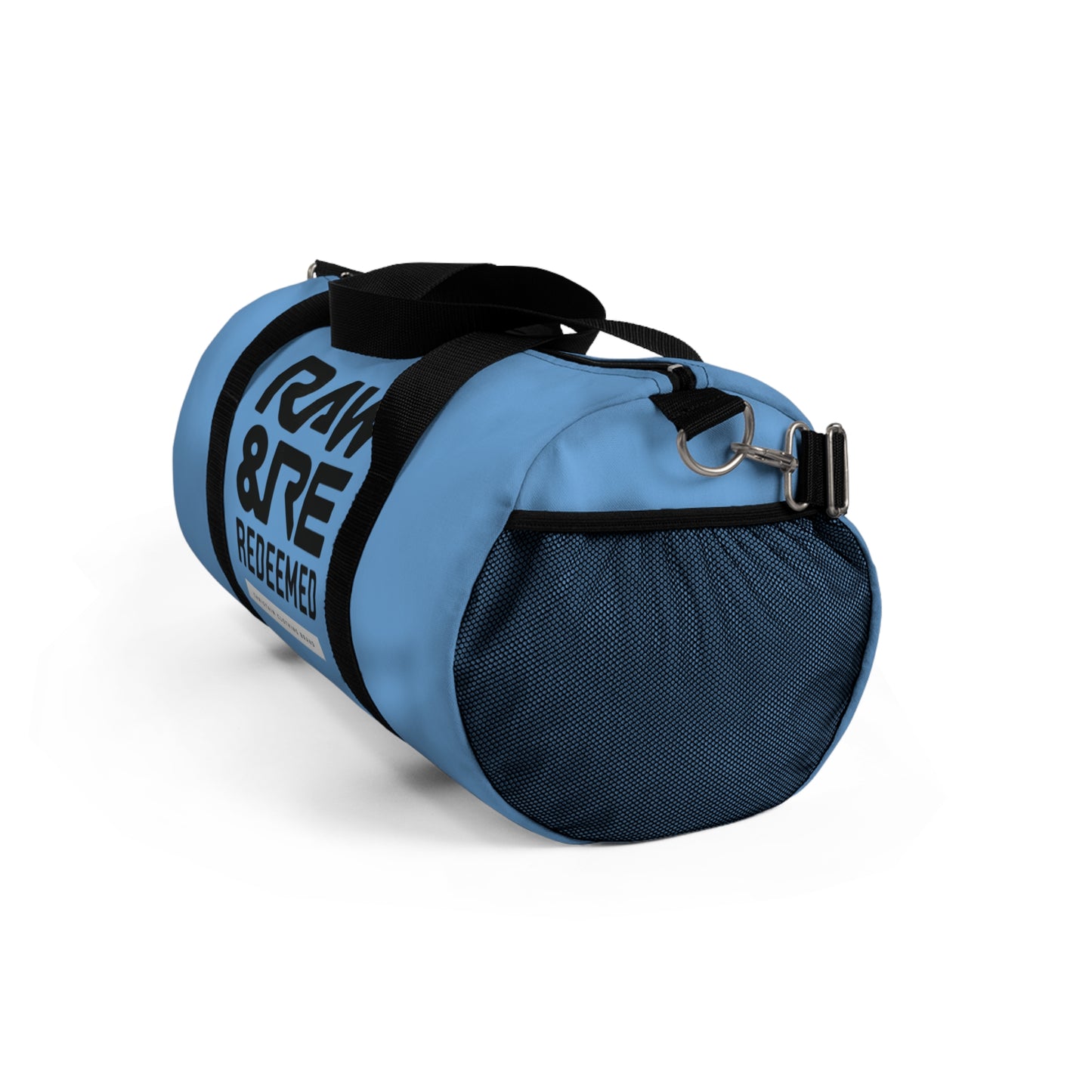 The Raw & Redeemed Blue Duffel Bag