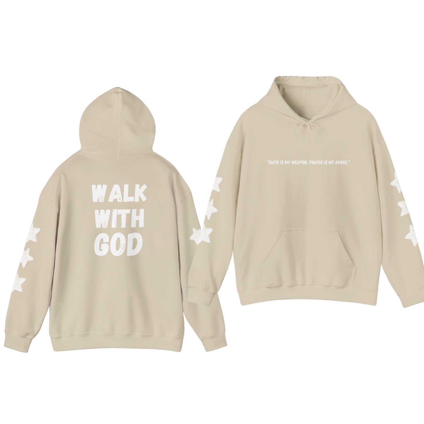 “Walk with God” Streetwear Hoodie