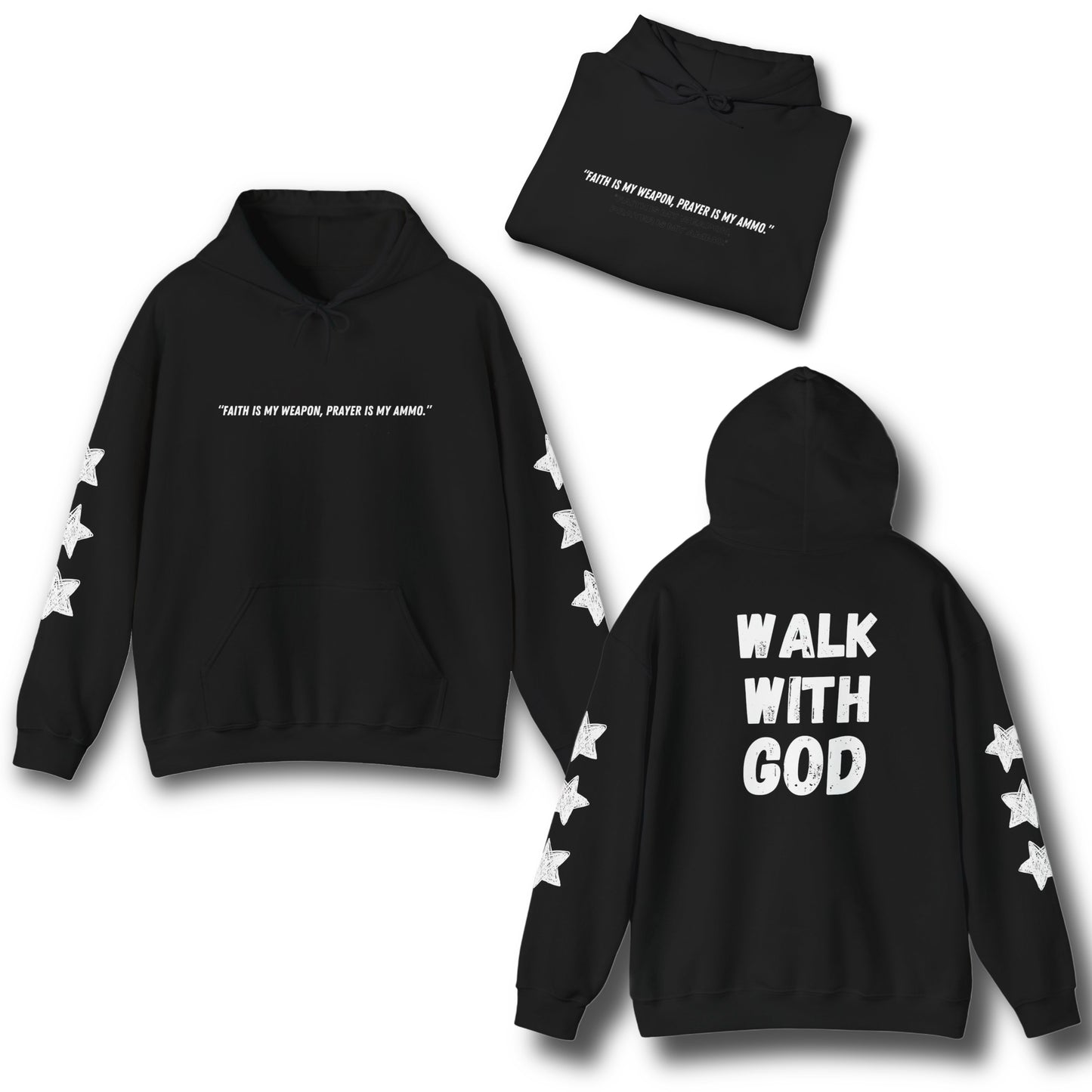 “Walk with God” Streetwear Hoodie