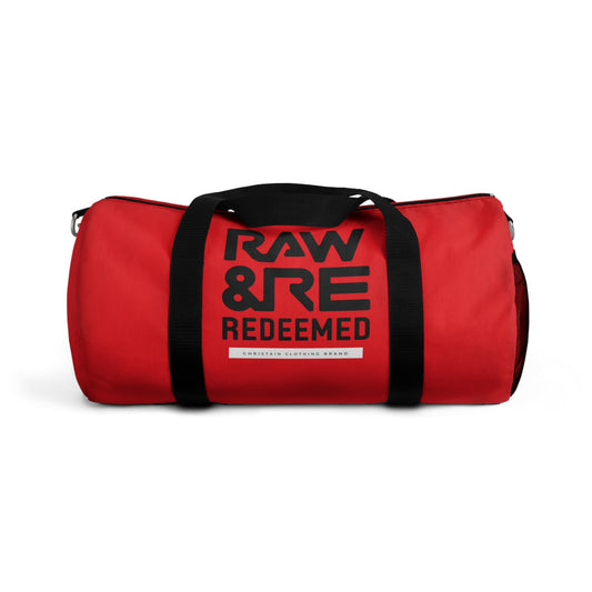 The “Raw & Redeemed” Red Duffle Bag