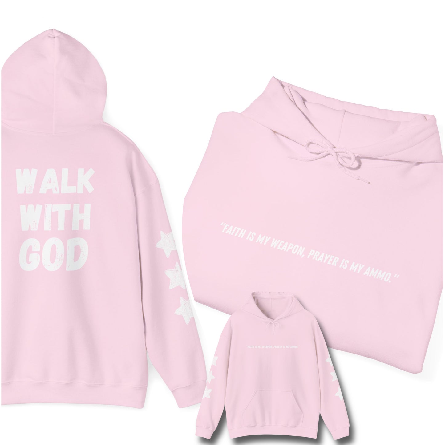 “Walk with God” Streetwear Hoodie