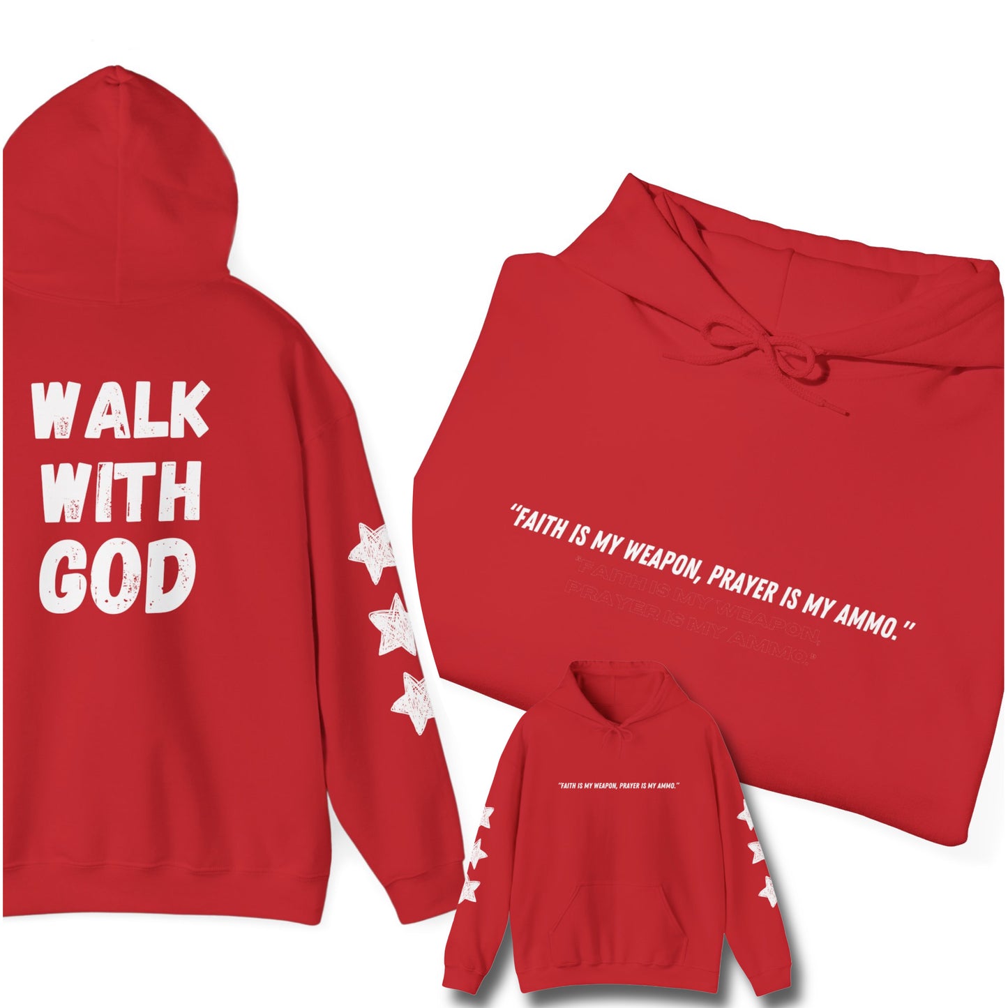 “Walk with God” Streetwear Hoodie