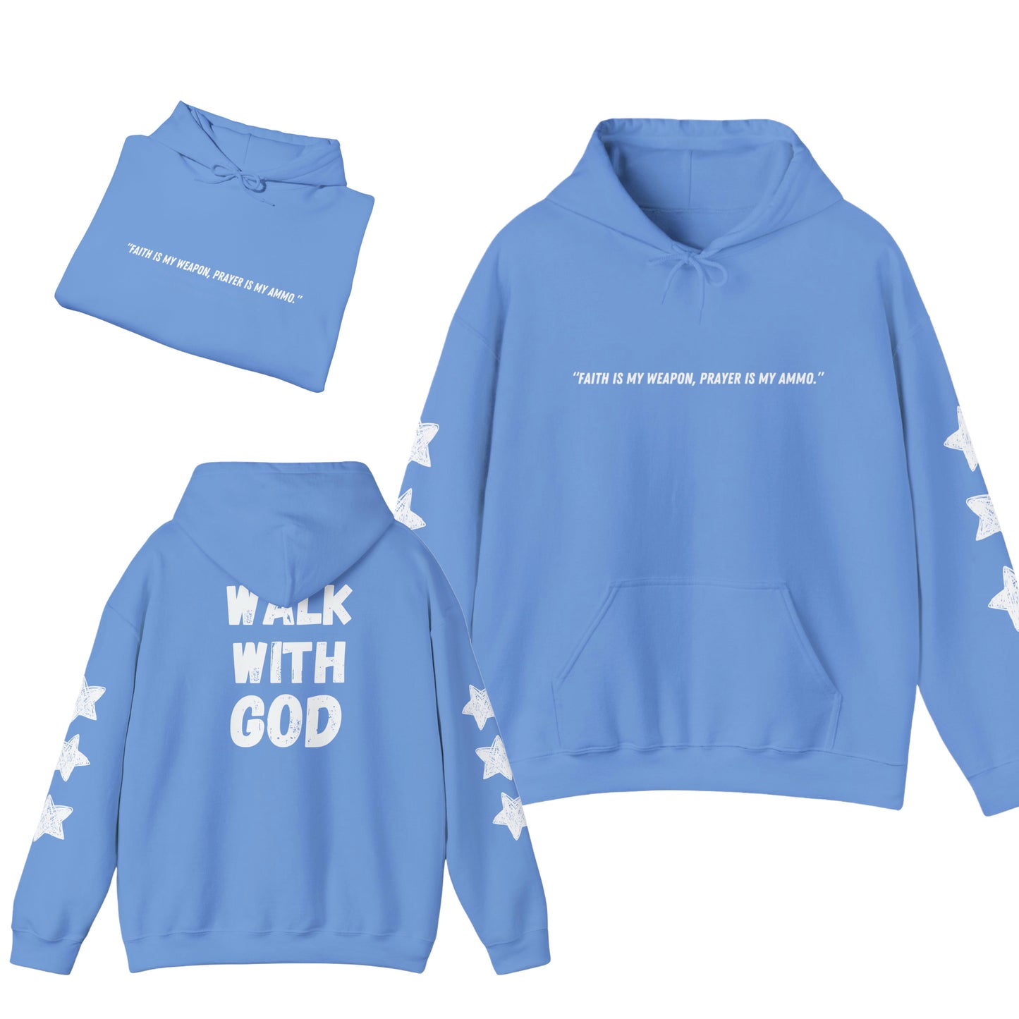 “Walk with God” Streetwear Hoodie